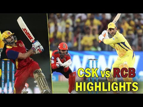 highlights-:-csk-vs-rcb-2nd-match-highlights---dhoni---ipl-2018-|-chennai-express-tv