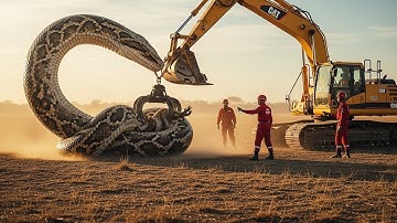 Brave Heroes Save Greedy Monitor Lizard from Dangerous Giant Mutant Python