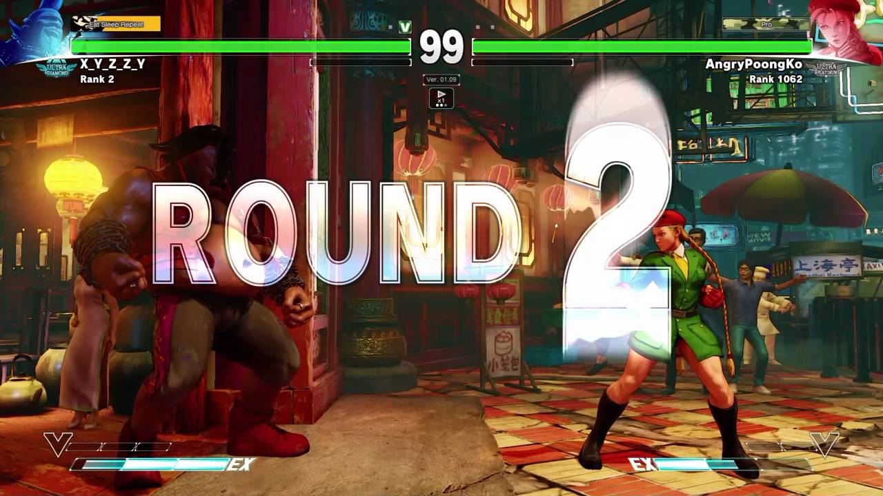 SF5 Xyzzy (Birdie) vs AngryPoongko (Cam)