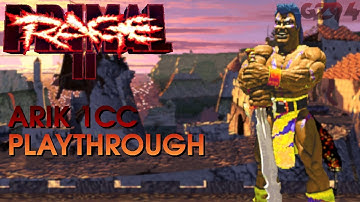 Primal Rage II | Arik 1CC Playthrough Hardest Difficulty