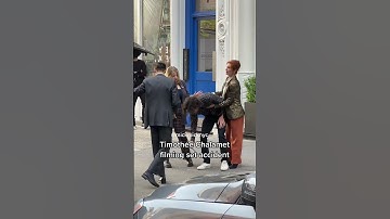 Thumbnail of Kylie Jenner new boyfriend, Timothée Chalamet, having a painful accident on NYC set ❤️‍🩹