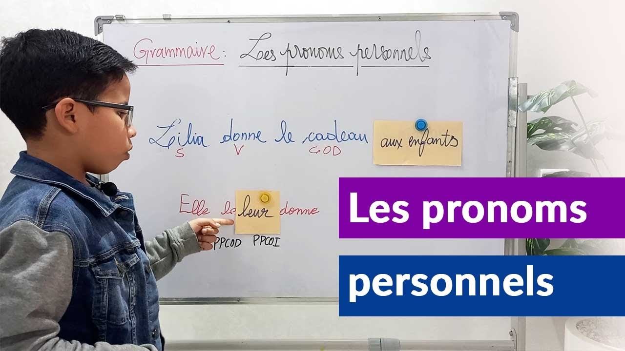Les pronoms personnels