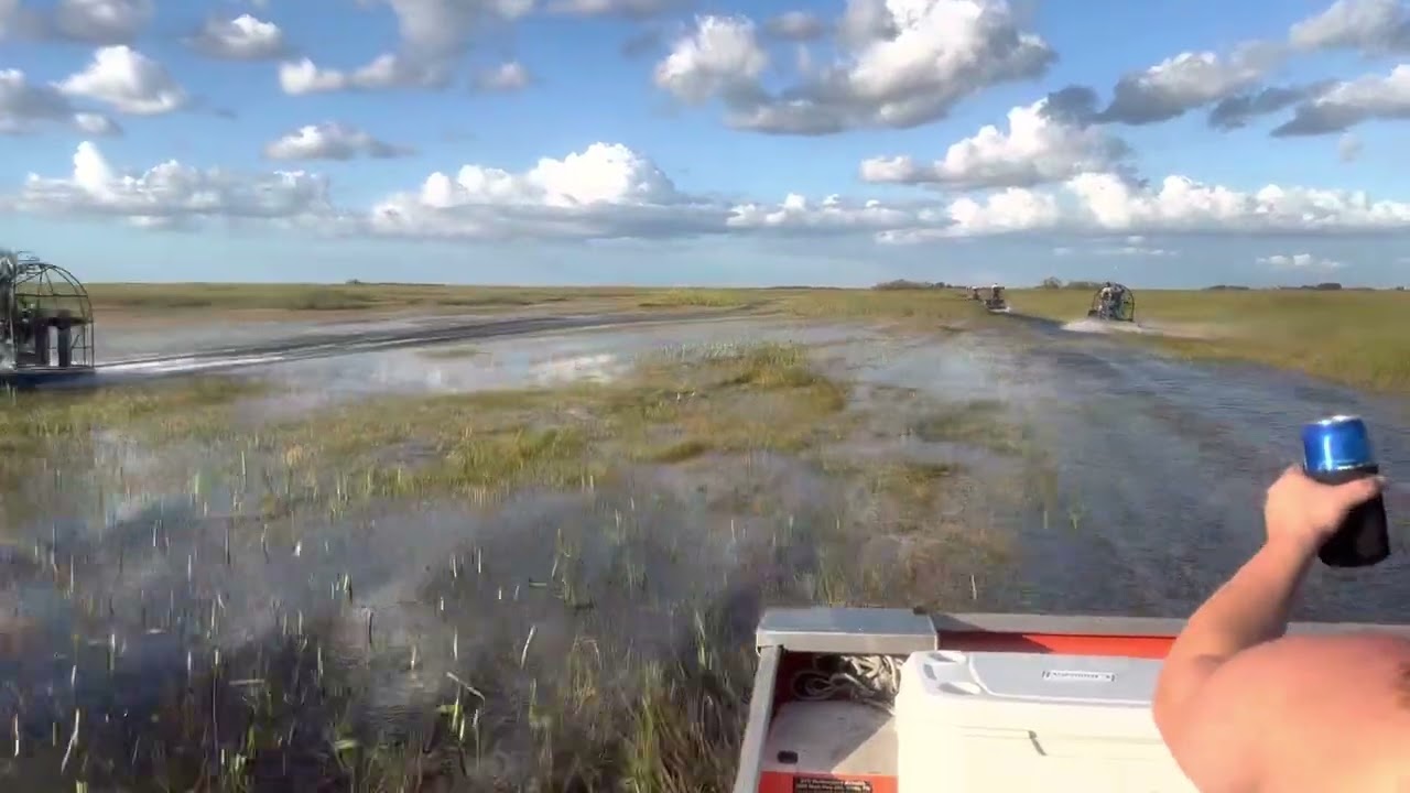 Preview of the Everglades airboat ride video