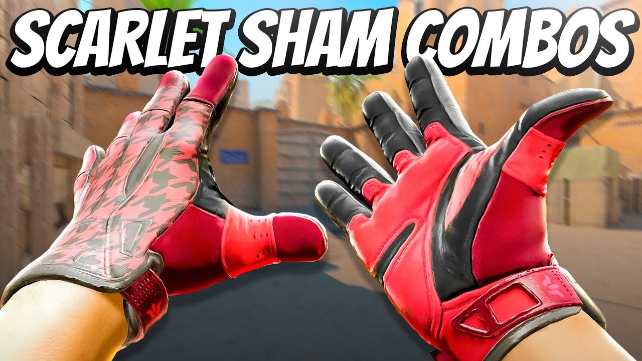 ЛУЧШИЕ комбо для перчаток «Алый шамаг» в CS2 (2025)