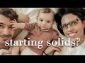 REALISTIC Day In The Life | Baby First Solid Food (Starting BLW) + Getting Haircuts