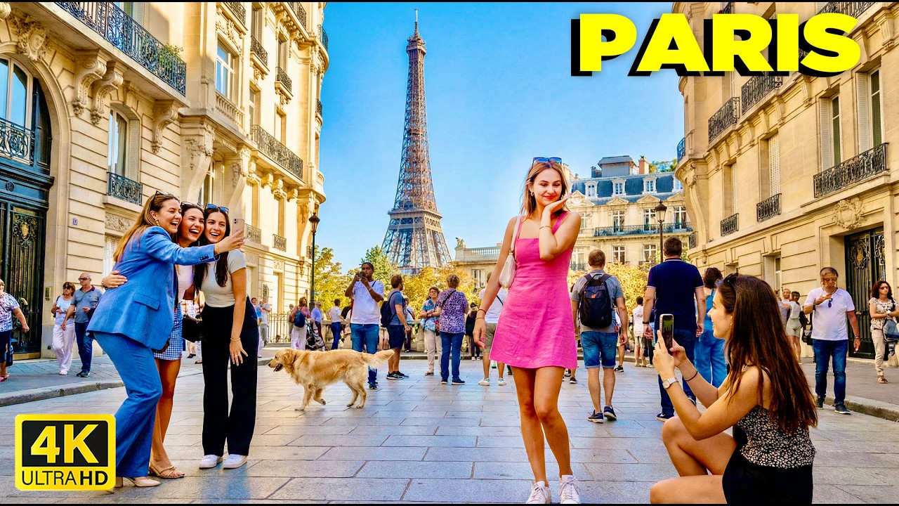 🇫🇷 18 Feb 2026 ☀️ Paris Walk Tour 4K | Eiffel Tower Walk 4K