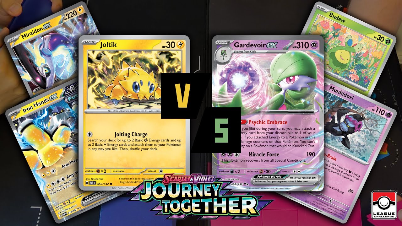 Joltik Box Vs Gardevoir ex | Pokémon League Challenge TCG Tabletop