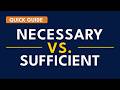 Necessary and Sufficient Conditions (Explained with Examples)