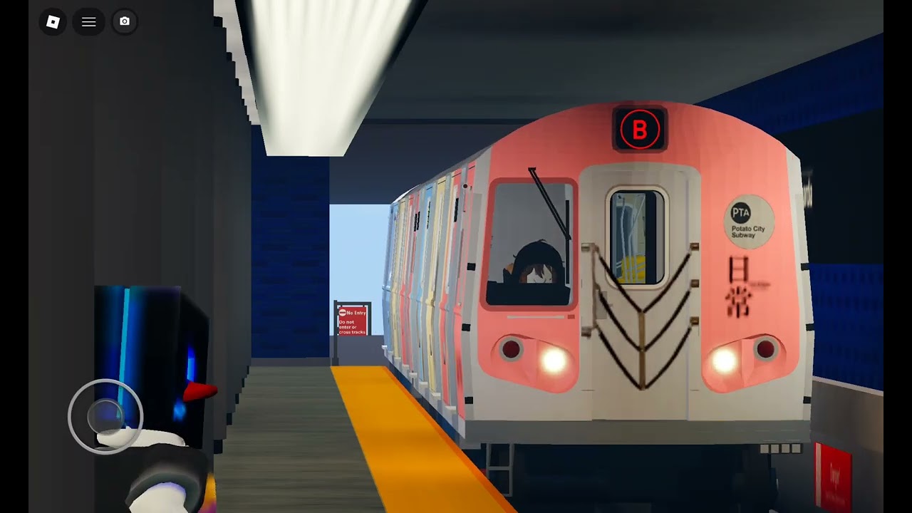 Westpotat bound R143 yuuko wrap B express train at 47 Street-LGA Airport 