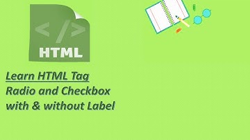 26.Radio & Checkbox with & without Label||Part-26||Step by Step HTML Tutorials.