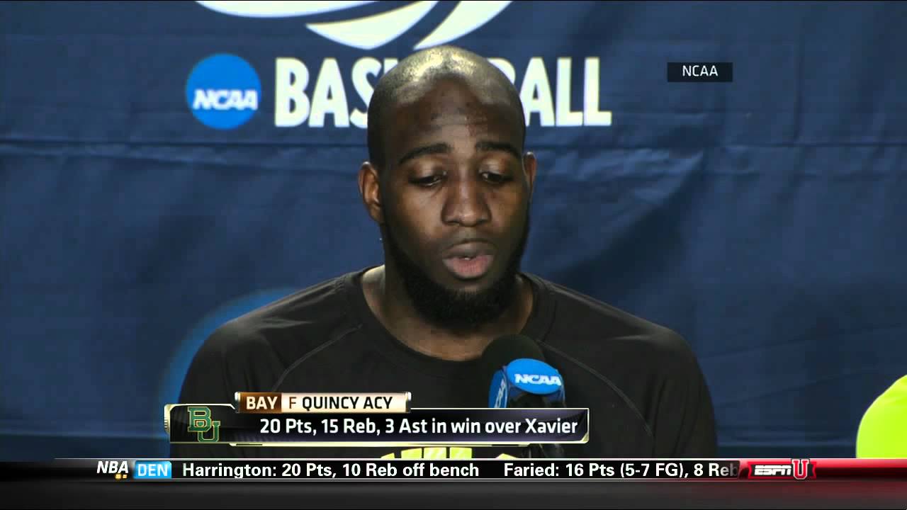 2012 NCAA tournament Baylor basketball beats Xavier ESPN College GameDay Scoreboard YouTube