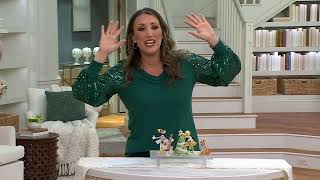 Lenox 5-Piece Disney Winter Fun Figurine Set on QVC