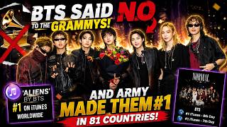 BTS Turned Down the Grammys and ARMY Sent 'Aliens' to No.1 in 81 Countries