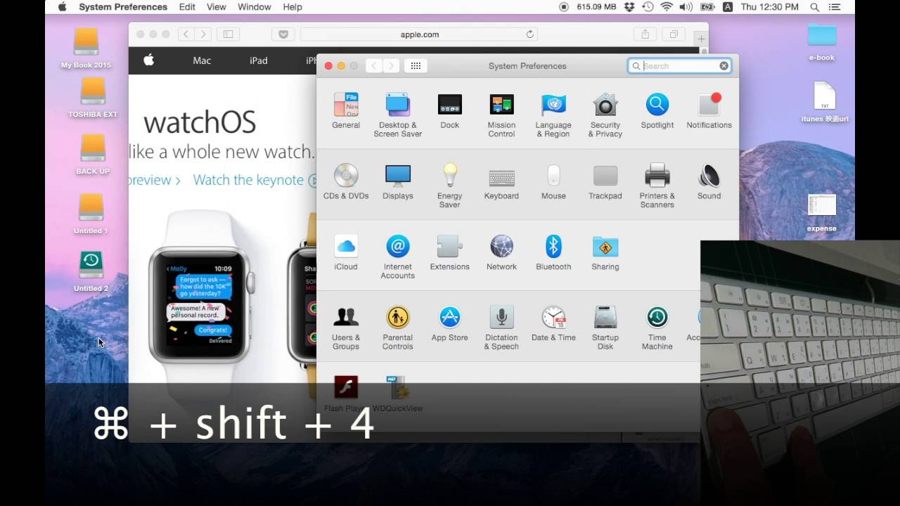 แคปหน้าจอ mac window Update วิธีแคปเจอร์หน้าจอ บน Mac (Screen Shot)