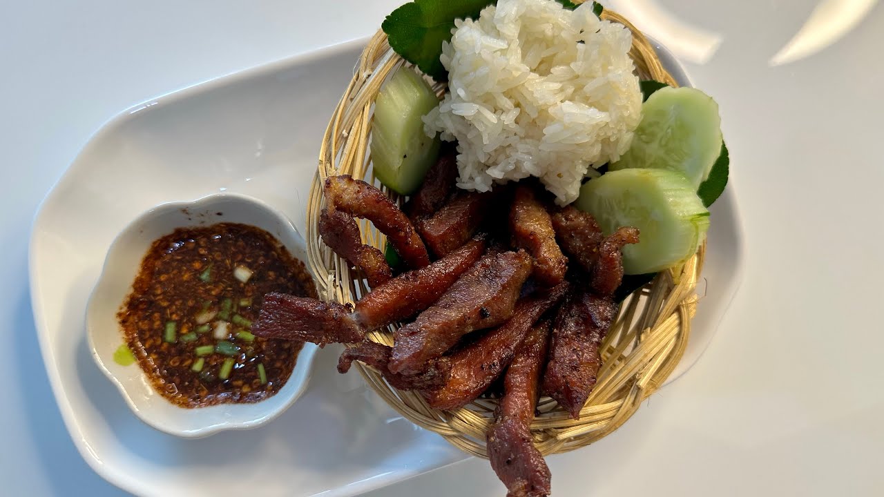 how to make Deepfried pork or beef jerky Recipes Deep fried Pork