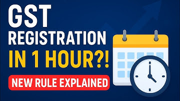 GST Registration in Just 1 Hour! 🚀 | New Rule 14A Explained | GST 2.0 Major Update (Nov 2025)