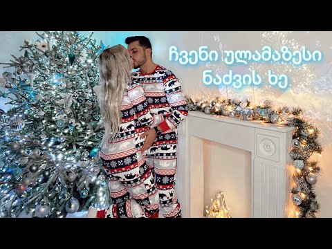 ჩვენი ულამაზესი ნაძვის ხე | ვლოგი | ellene pei