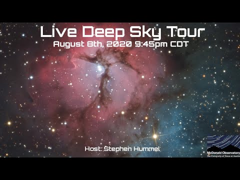 Live Deep Sky Tour  | August 8th, 2020