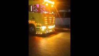 Scania Hal Çıkışı Saydırma