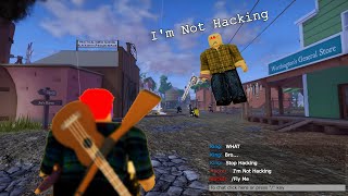 1v1'ing And Interviewing A Hacker | Roblox Wild West