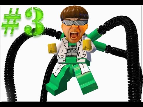 LEGO Marvel Super Heroes : walkthrough #3 DOCTOR OCTOPUS IS CRAZY 