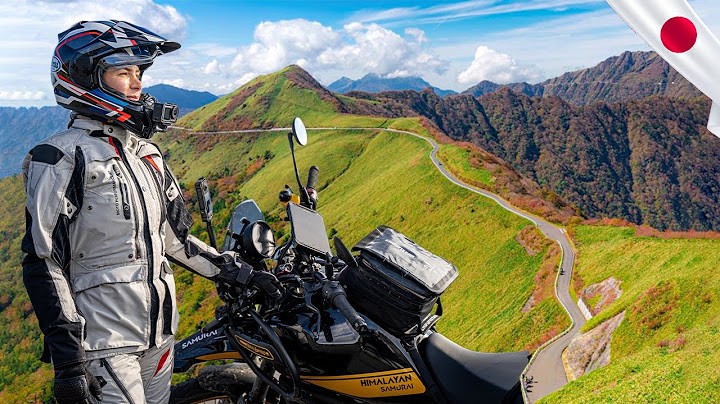Se guidi una moto in Giappone, fallo in questo posto