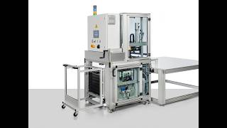 Hirata PLUS Tray Stacker: C-PLUS (Compact, Single Stack)