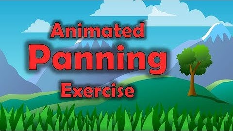 Animation Exercise: Panning