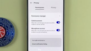 How to enable/disable Camera and Microphone Access on OPPO Reno7 Android 13 screenshot 2