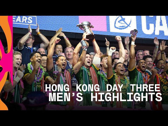 South Africa make HISTORY in Hong Kong! 🇿🇦 | HSBC SVNS Hong Kong 2026 | Day Three Men's Highlights
