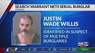 Search warrant nets Temple suspected serial burglar