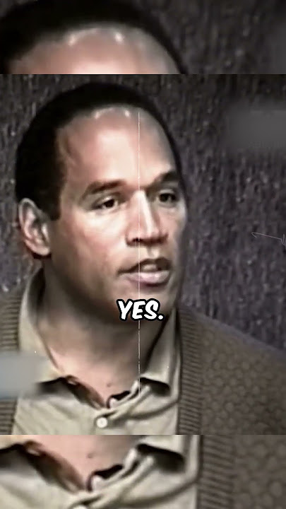OJ Simpson Admits It On Camera