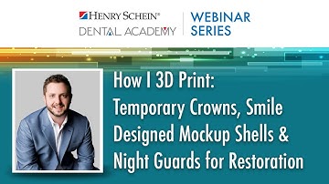 How I 3D Print: Temporary Crowns, Smile Designed Mockup Shells & Night Guards