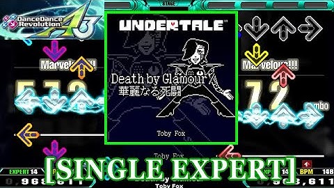【DDR A3】 Death by Glamour / Toby Fox [SINGLE EXPERT] 譜面確認+Clap