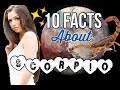 10 FACTS ABOUT SCORPIO🦂 ♏️✨ (characteristics and traits)