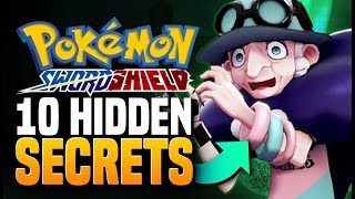 10 MORE Hidden SECRETS/ EASTER EGGS In Pokemon Sword And Pokemon Shield ⚔ 🛡