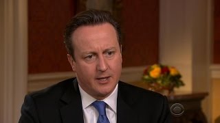 Bob Schieffer interviews U.K. PM David Cameron