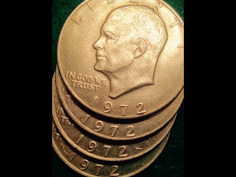 1972 Dollar Coin: S Mint Marks Are 40% Silver