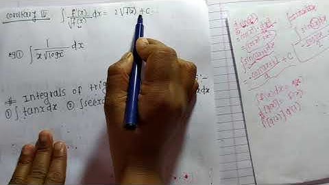 Class -12 / Indefinite Integration  /indefinite integration By Substitution Formulae Part 6