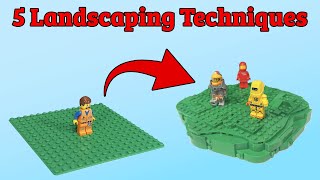 5 LEGO(R) Landscaping Techniques For Beginners