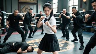 囂張混混仗勢欺人豈料不起眼的打工妹竟是頂級格鬥高手出手刹那直接讓混混鼻青眼腫全場瞬間鴉雀無聲