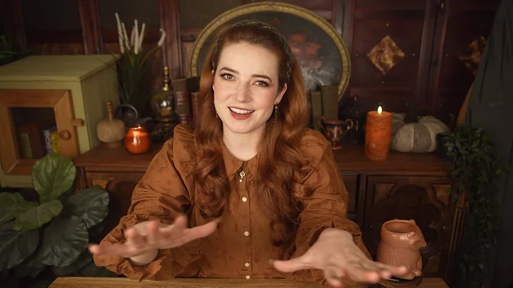 Mahogany Lodge ASMR 🕯️ Autumn Check-In (typing & hand movement triggers)