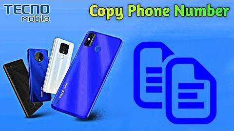 How to Import/Copy Contacts In Tecno Mobile | Tecno Mobile Me Number Copy Kaise Kare