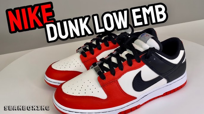 NBA 75th Anniversary ' Nike Dunk Low Retro EMB Knicks unboxing and On feet  Review 