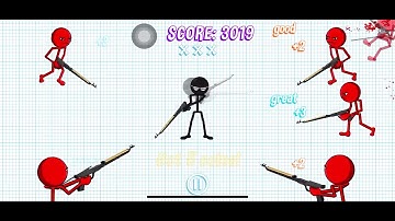 Gun Fu: Stickman 2 (Speargun) World Record 134,681 points