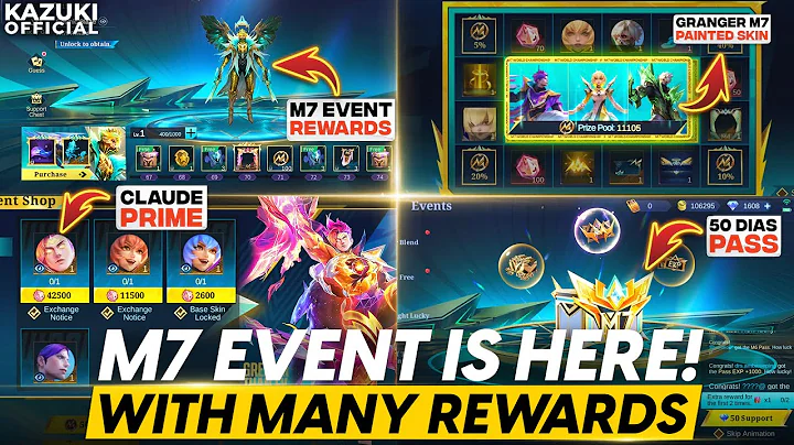 M7 EVENT IS HERE WITH FREE PRIME SKIN & OTHER FREE M SKINS | YU ZHONG PRIME RETURNS