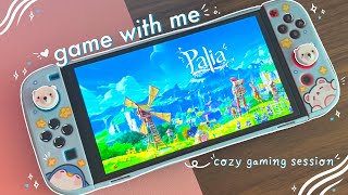 PALIA Gameplay on a Nintendo Switch | cozy farming sim, first impressions, silent review 🍀