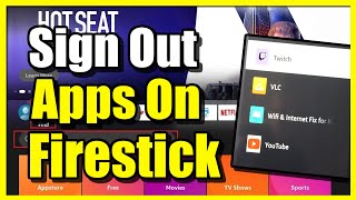 How to Sign Out of Any Application on Fire TV stick (Disney, Netflix, Hulu)