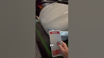 Renting an #electricvehicle through AVIS experience #dreamtrackai