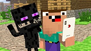 Noob &amp; Endy Life - Ep 1: iphone X - Minecraft Animation | Noob &amp; Brothers Series